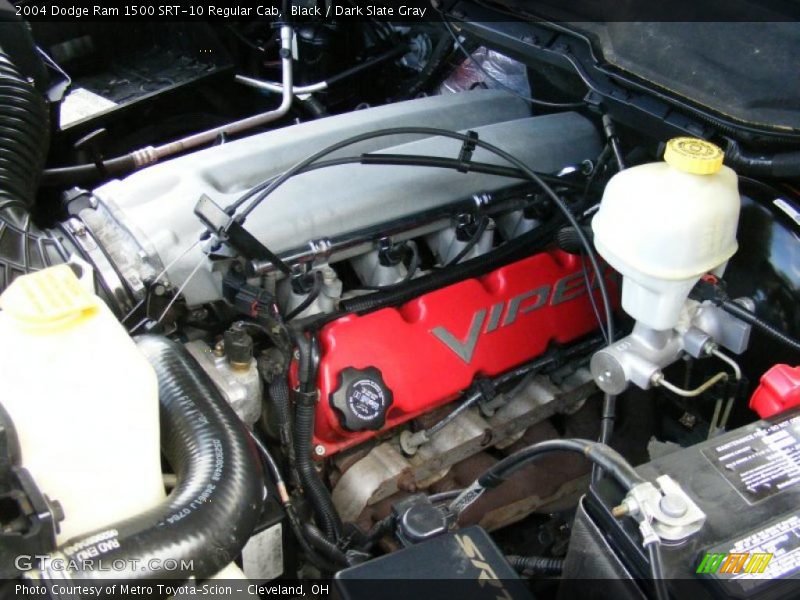Black / Dark Slate Gray 2004 Dodge Ram 1500 SRT-10 Regular Cab
