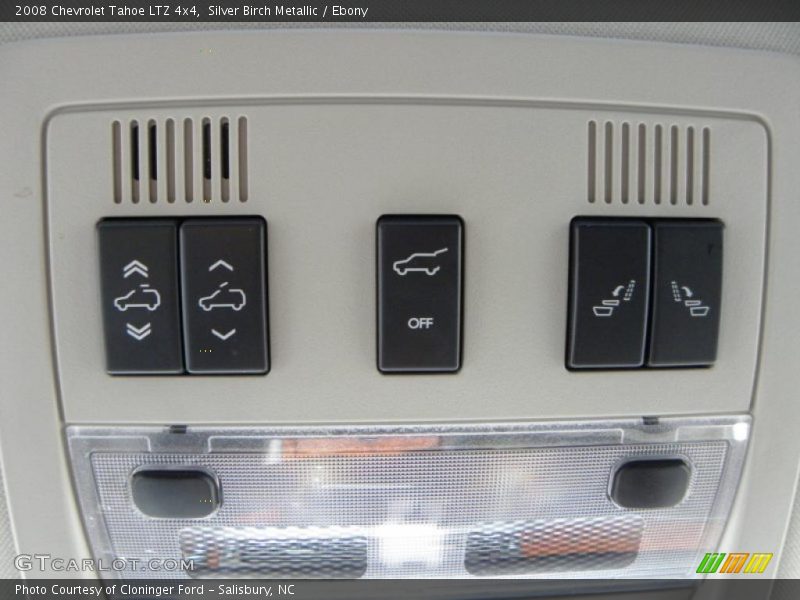 Silver Birch Metallic / Ebony 2008 Chevrolet Tahoe LTZ 4x4