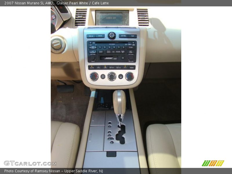 Glacier Pearl White / Cafe Latte 2007 Nissan Murano SL AWD