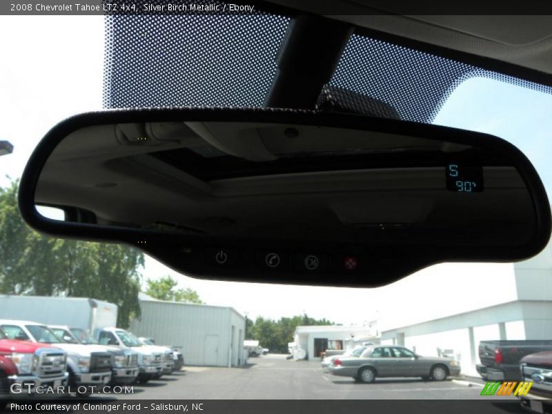 Silver Birch Metallic / Ebony 2008 Chevrolet Tahoe LTZ 4x4