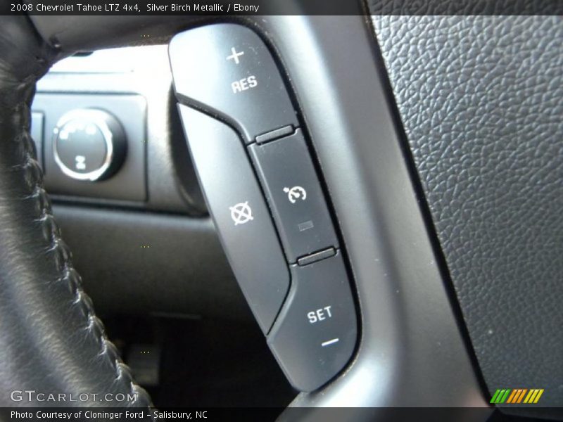 Silver Birch Metallic / Ebony 2008 Chevrolet Tahoe LTZ 4x4