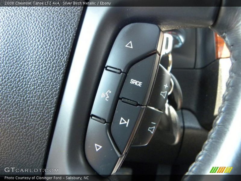 Silver Birch Metallic / Ebony 2008 Chevrolet Tahoe LTZ 4x4