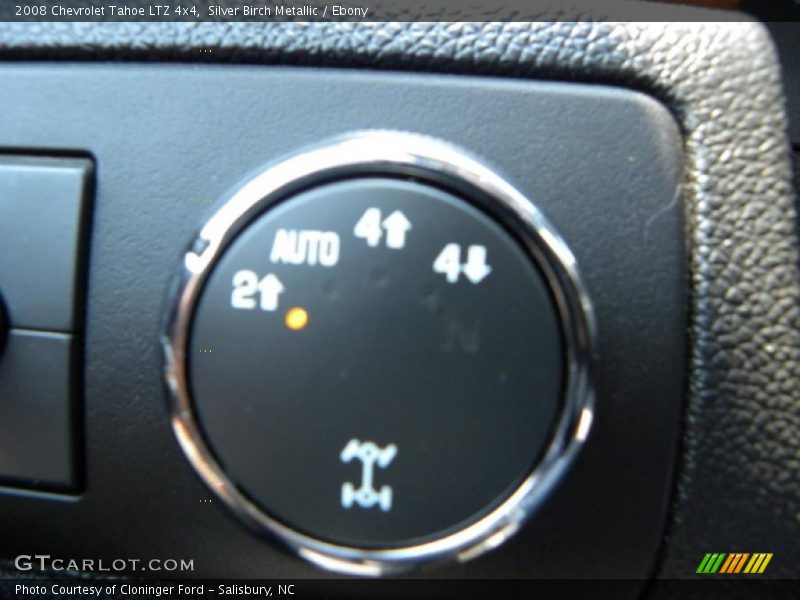 Silver Birch Metallic / Ebony 2008 Chevrolet Tahoe LTZ 4x4