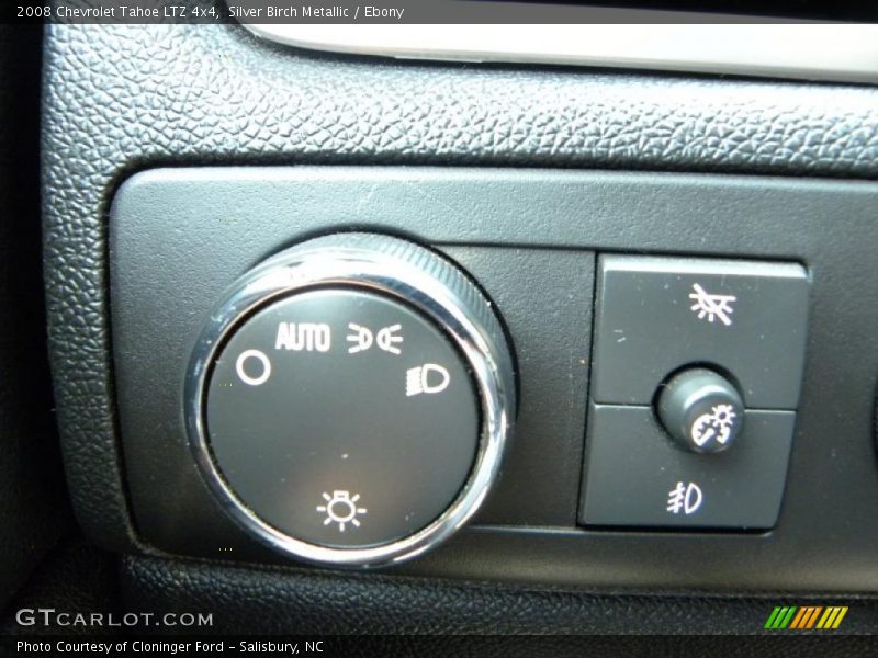 Silver Birch Metallic / Ebony 2008 Chevrolet Tahoe LTZ 4x4