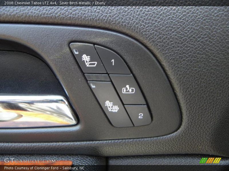 Silver Birch Metallic / Ebony 2008 Chevrolet Tahoe LTZ 4x4