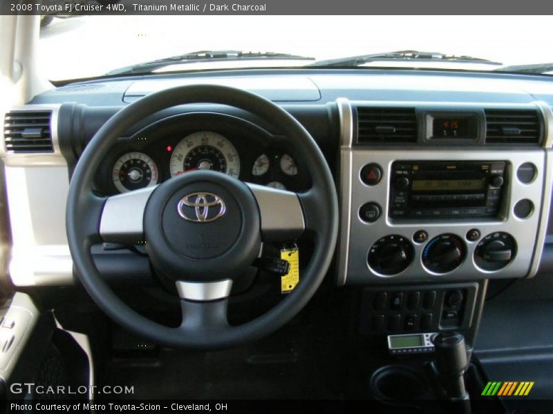 Titanium Metallic / Dark Charcoal 2008 Toyota FJ Cruiser 4WD