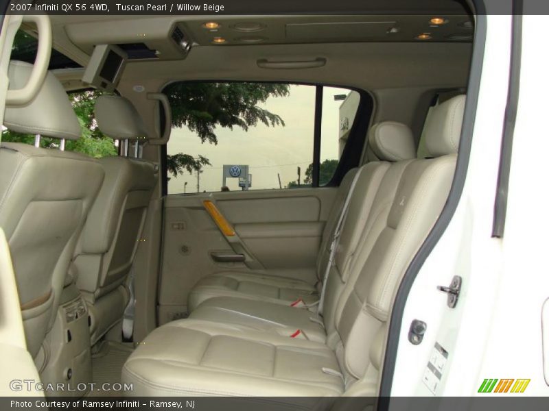Tuscan Pearl / Willow Beige 2007 Infiniti QX 56 4WD