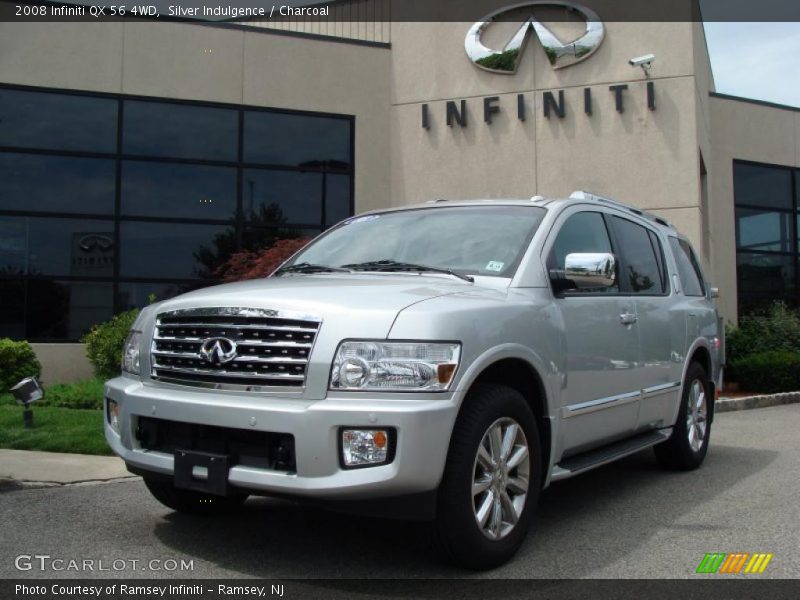 Silver Indulgence / Charcoal 2008 Infiniti QX 56 4WD