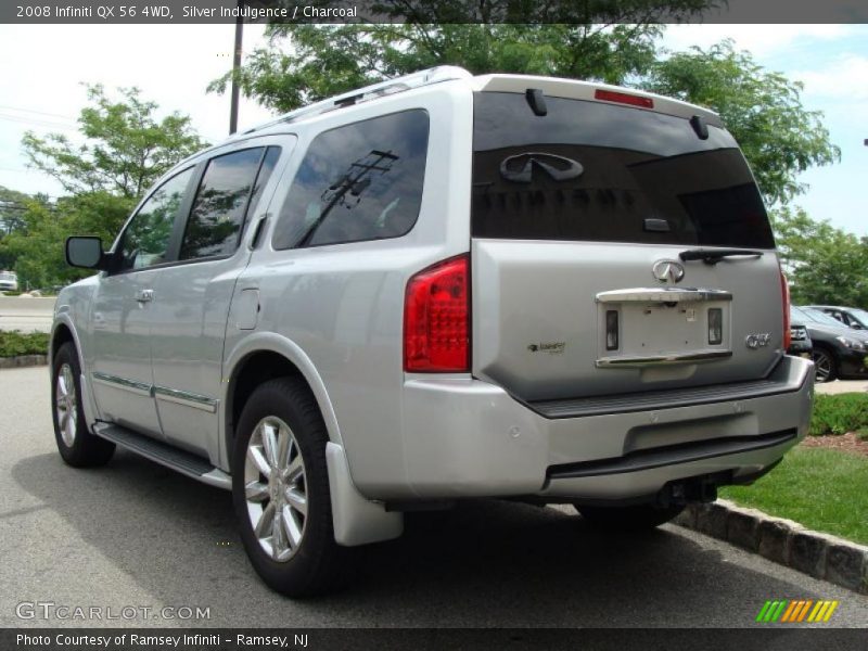 Silver Indulgence / Charcoal 2008 Infiniti QX 56 4WD