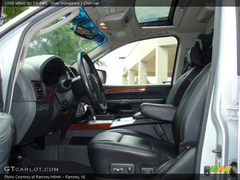 Silver Indulgence / Charcoal 2008 Infiniti QX 56 4WD