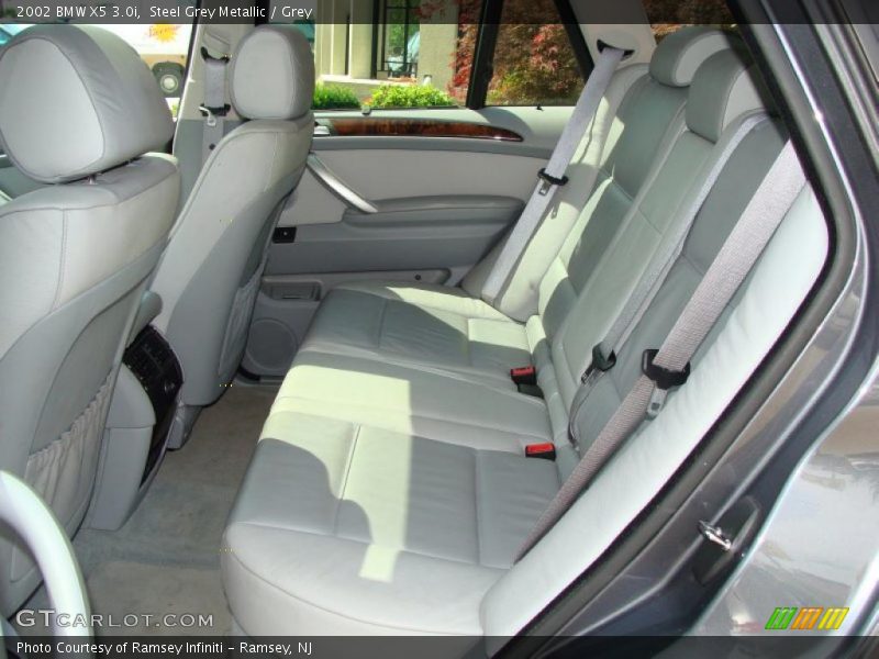 Steel Grey Metallic / Grey 2002 BMW X5 3.0i