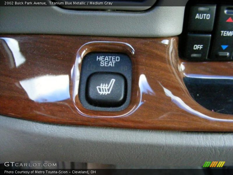 Titanium Blue Metallic / Medium Gray 2002 Buick Park Avenue