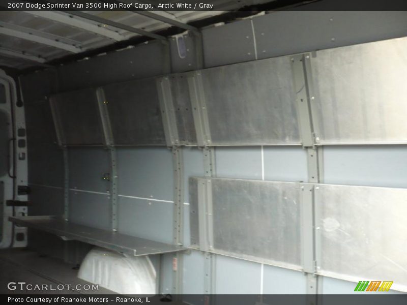 Arctic White / Gray 2007 Dodge Sprinter Van 3500 High Roof Cargo