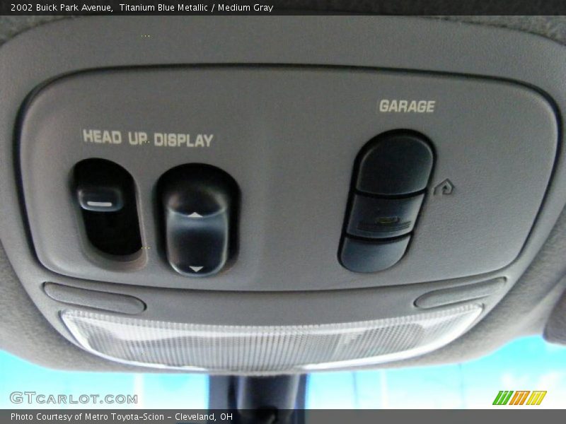 Titanium Blue Metallic / Medium Gray 2002 Buick Park Avenue