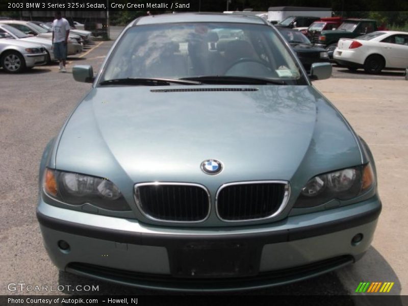 Grey Green Metallic / Sand 2003 BMW 3 Series 325xi Sedan