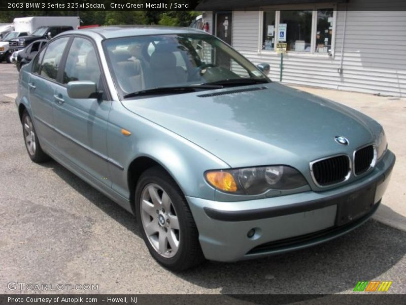 Grey Green Metallic / Sand 2003 BMW 3 Series 325xi Sedan