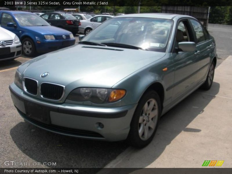 Grey Green Metallic / Sand 2003 BMW 3 Series 325xi Sedan