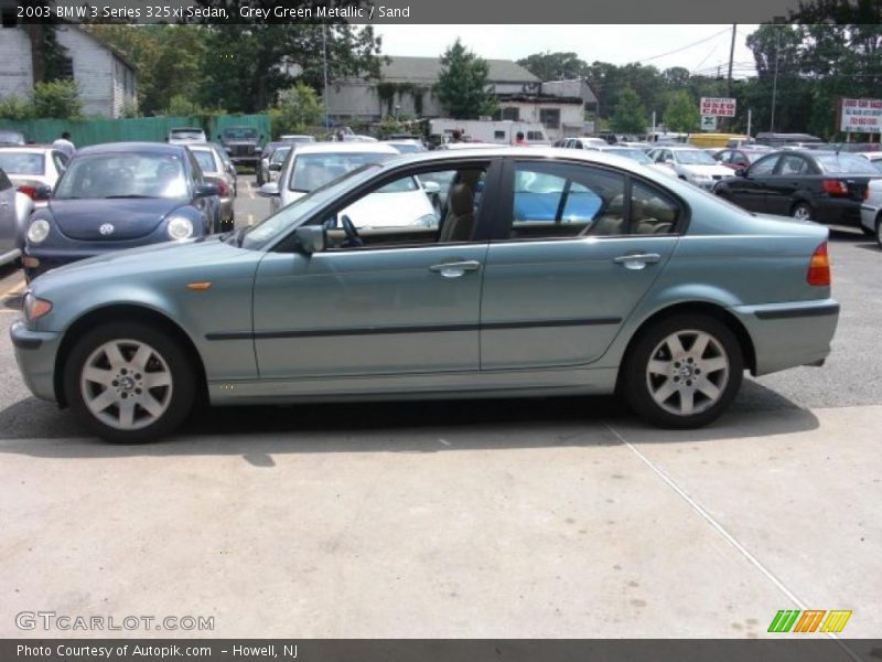 Grey Green Metallic / Sand 2003 BMW 3 Series 325xi Sedan