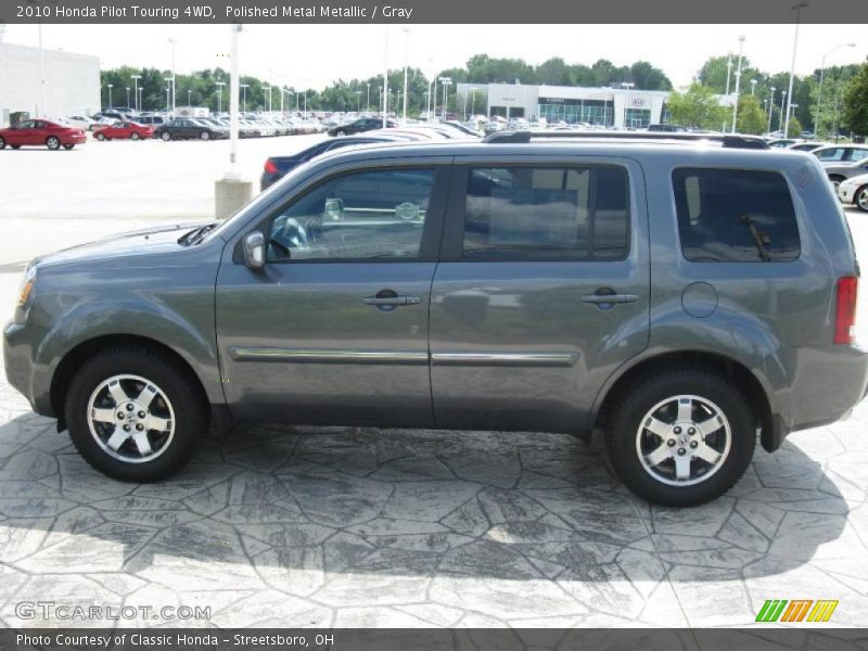 Polished Metal Metallic / Gray 2010 Honda Pilot Touring 4WD