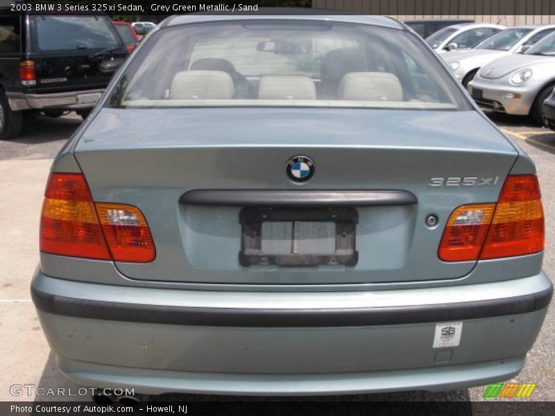 Grey Green Metallic / Sand 2003 BMW 3 Series 325xi Sedan