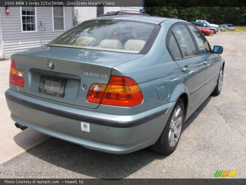 Grey Green Metallic / Sand 2003 BMW 3 Series 325xi Sedan