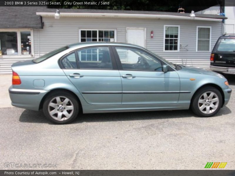 Grey Green Metallic / Sand 2003 BMW 3 Series 325xi Sedan