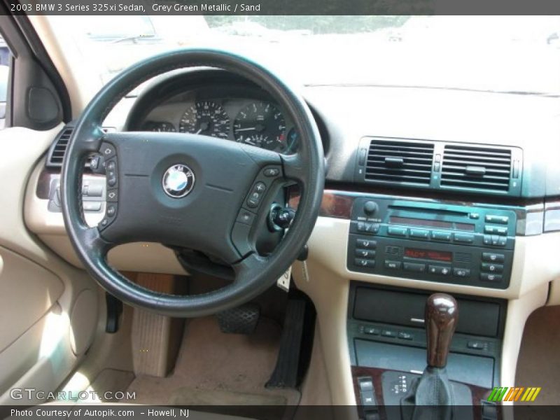 Grey Green Metallic / Sand 2003 BMW 3 Series 325xi Sedan