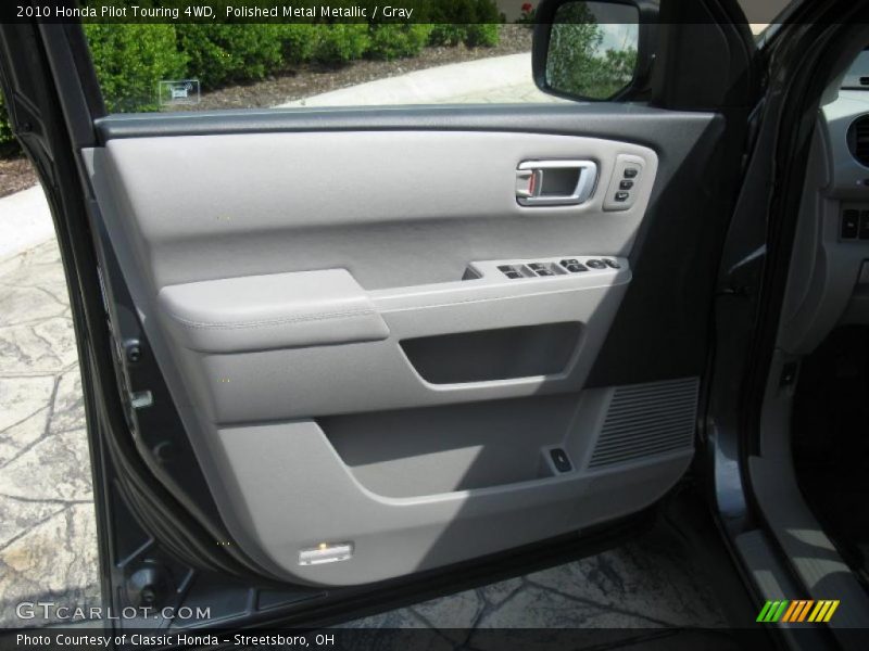 Polished Metal Metallic / Gray 2010 Honda Pilot Touring 4WD