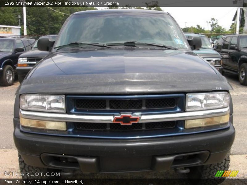 Indigo Blue Metallic / Graphite 1999 Chevrolet Blazer ZR2 4x4