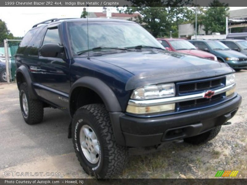 Indigo Blue Metallic / Graphite 1999 Chevrolet Blazer ZR2 4x4