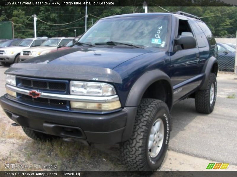 Indigo Blue Metallic / Graphite 1999 Chevrolet Blazer ZR2 4x4