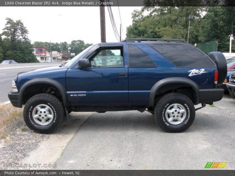 Indigo Blue Metallic / Graphite 1999 Chevrolet Blazer ZR2 4x4