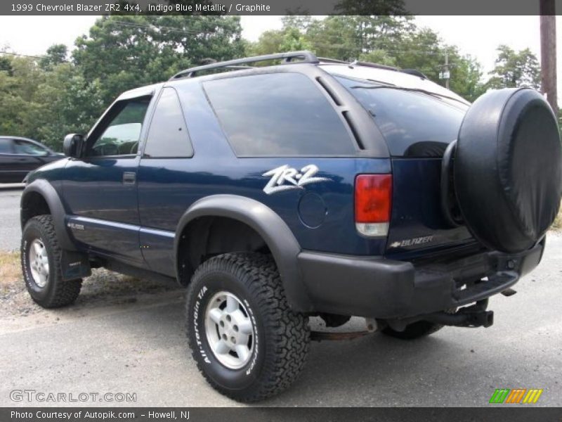 Indigo Blue Metallic / Graphite 1999 Chevrolet Blazer ZR2 4x4