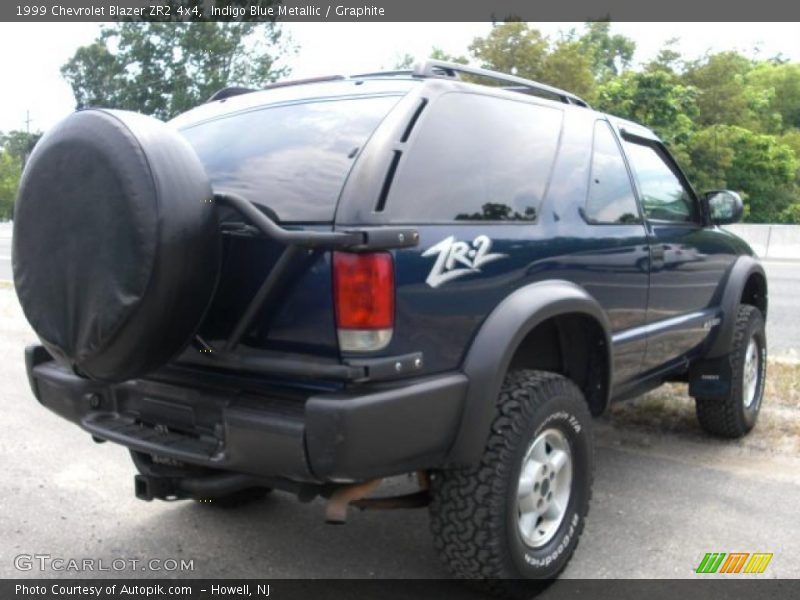 Indigo Blue Metallic / Graphite 1999 Chevrolet Blazer ZR2 4x4