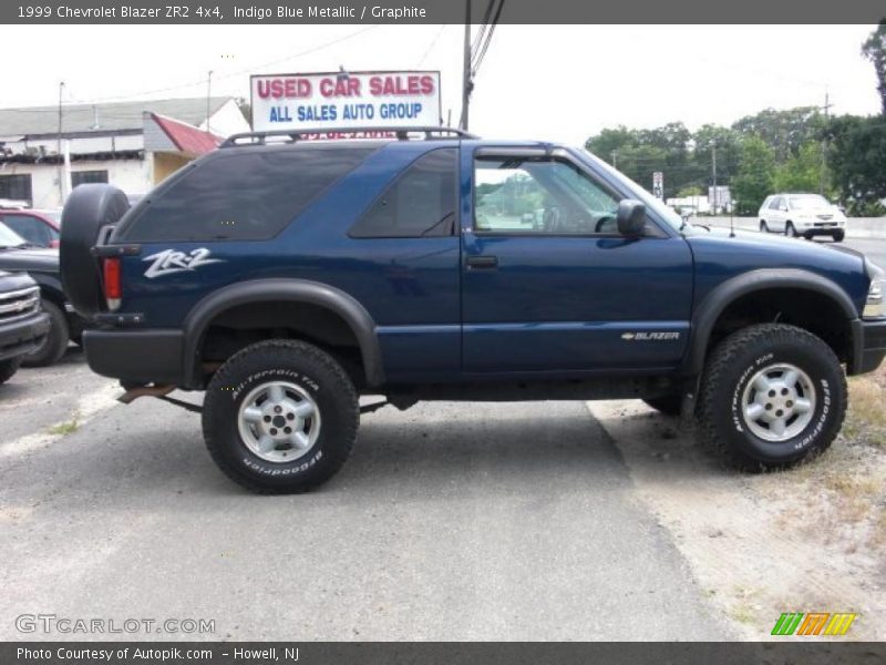Indigo Blue Metallic / Graphite 1999 Chevrolet Blazer ZR2 4x4