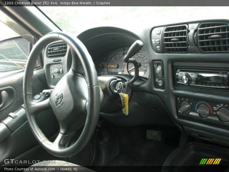 Indigo Blue Metallic / Graphite 1999 Chevrolet Blazer ZR2 4x4