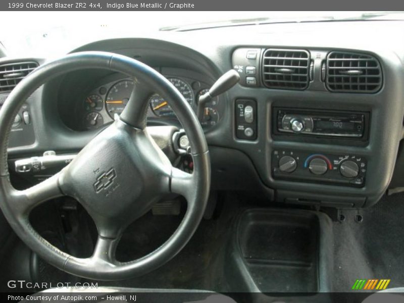 Indigo Blue Metallic / Graphite 1999 Chevrolet Blazer ZR2 4x4