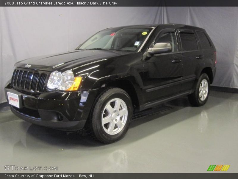 Black / Dark Slate Gray 2008 Jeep Grand Cherokee Laredo 4x4