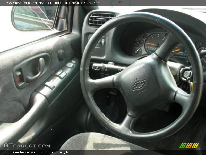 Indigo Blue Metallic / Graphite 1999 Chevrolet Blazer ZR2 4x4