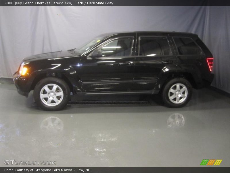 Black / Dark Slate Gray 2008 Jeep Grand Cherokee Laredo 4x4