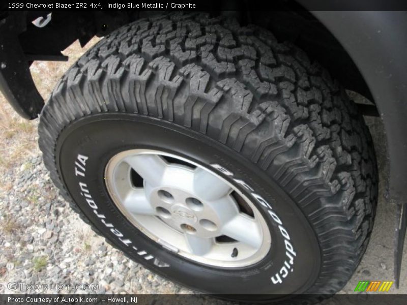 Indigo Blue Metallic / Graphite 1999 Chevrolet Blazer ZR2 4x4