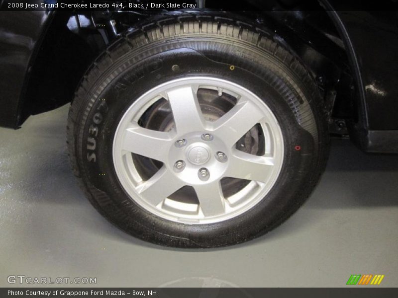 Black / Dark Slate Gray 2008 Jeep Grand Cherokee Laredo 4x4