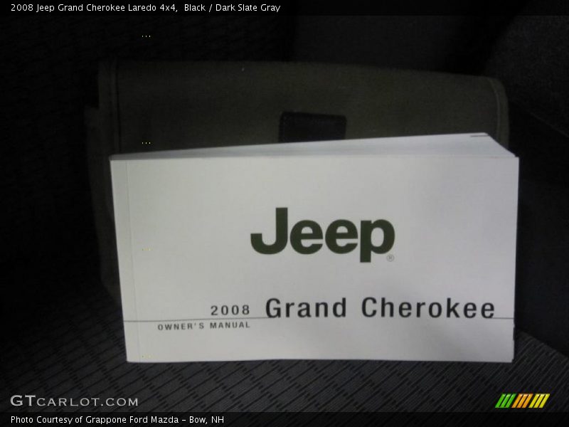 Black / Dark Slate Gray 2008 Jeep Grand Cherokee Laredo 4x4