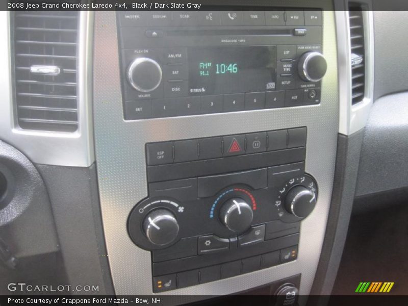 Black / Dark Slate Gray 2008 Jeep Grand Cherokee Laredo 4x4