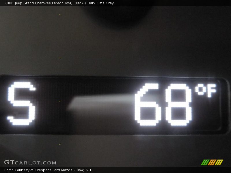 Black / Dark Slate Gray 2008 Jeep Grand Cherokee Laredo 4x4