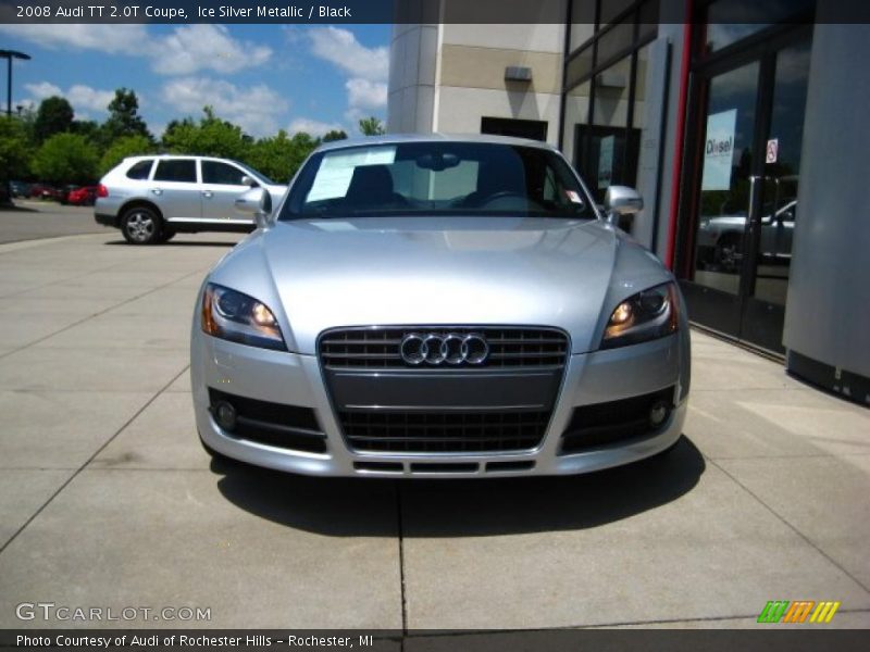 Ice Silver Metallic / Black 2008 Audi TT 2.0T Coupe