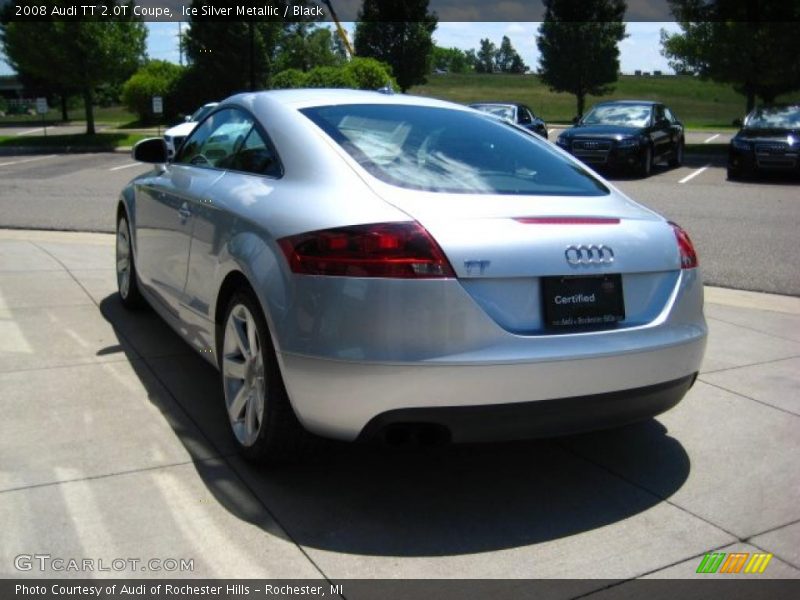 Ice Silver Metallic / Black 2008 Audi TT 2.0T Coupe