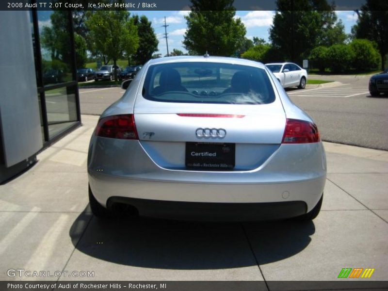 Ice Silver Metallic / Black 2008 Audi TT 2.0T Coupe