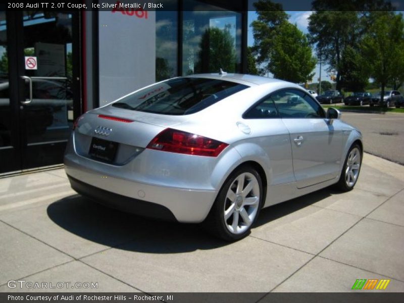 Ice Silver Metallic / Black 2008 Audi TT 2.0T Coupe