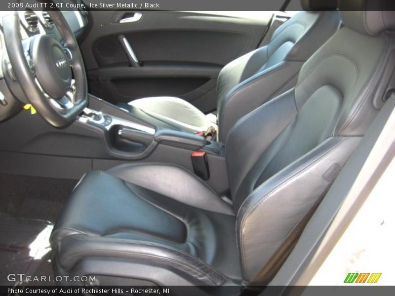 Ice Silver Metallic / Black 2008 Audi TT 2.0T Coupe